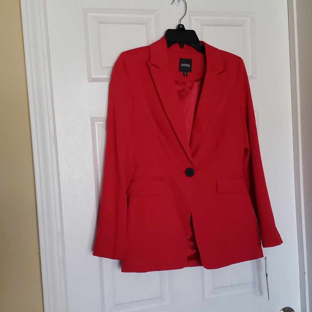 Small Red XOXO Blazer